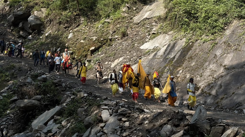 Madhyamaheshwar on the Panch Kedar yatra